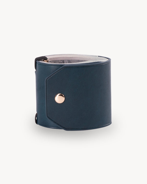 Handcrafted Leather Cash Wrap Wallet - Slim, Minimal, Essential
