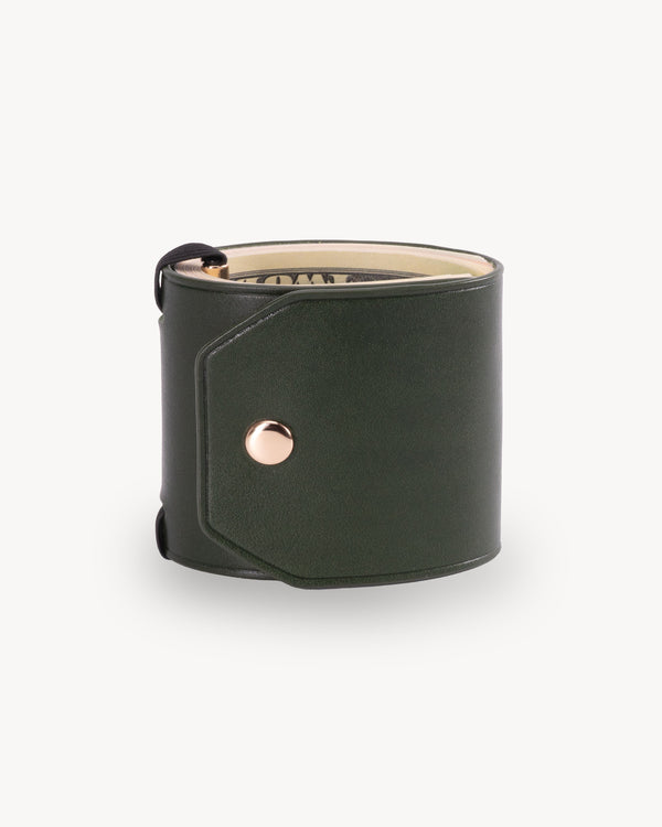 Handcrafted Leather Cash Wrap Wallet - Slim, Minimal, Essential