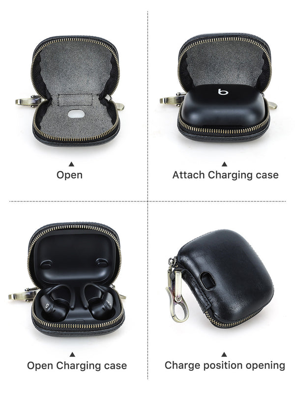 Genuine Leather Powerbeats Pro 2 Case