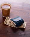 Handcrafted Leather Cash Wrap Wallet - Slim, Minimal, Essential