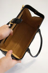 Vintage Frame Lock Leather Doctor Handbag
