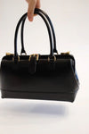 Vintage Frame Lock Leather Doctor Handbag