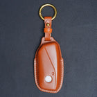 Top-grain cowhide BMW key case