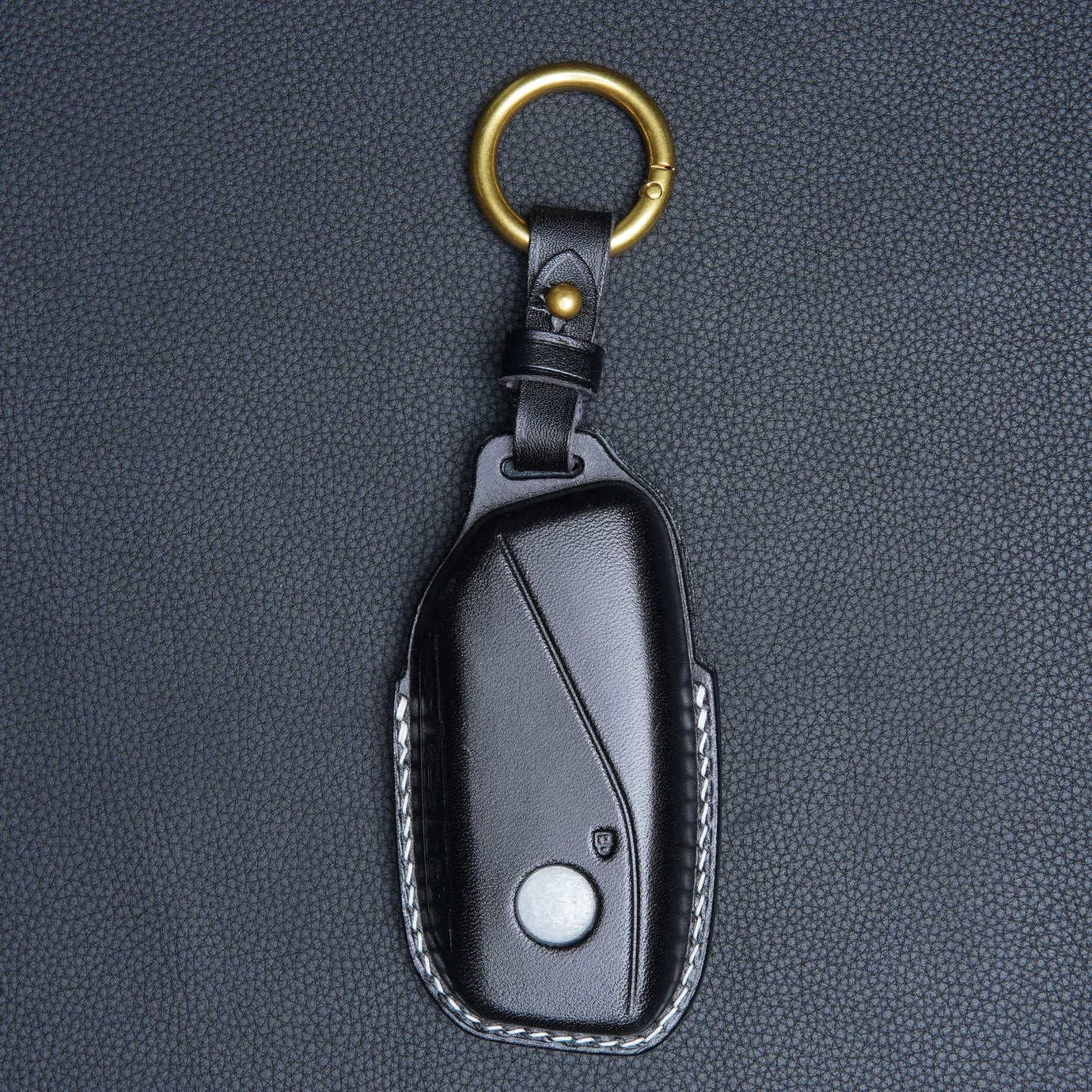 Top-grain cowhide BMW key case