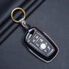 Top-grain cowhide BMW key case