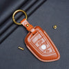 Top-grain cowhide BMW key case