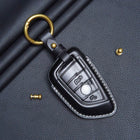 Top-grain cowhide BMW key case