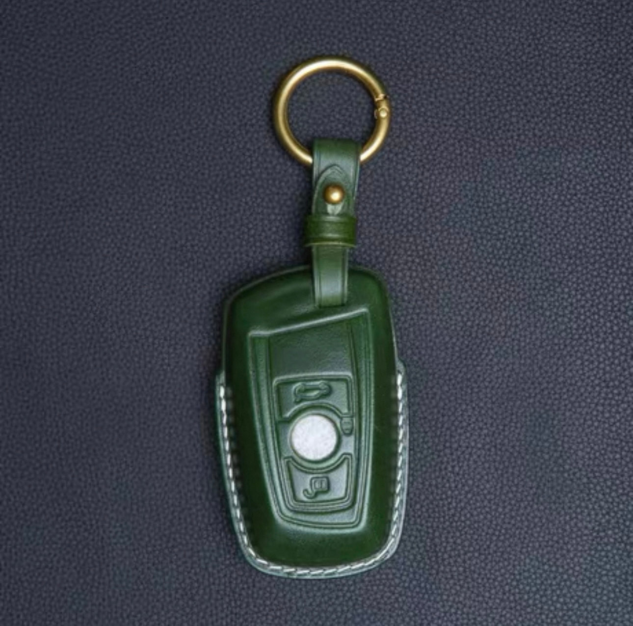 Top-grain cowhide BMW key case