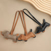 Trendy Genuine Leather Puppy Charm