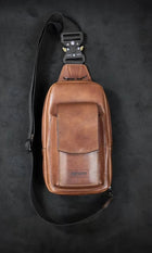 Vintage American Leather Motorcycle Chest Pack