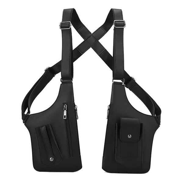 Multi‑pocket Utility Vest Backpack