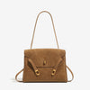 Vintage Distressed Flap Shoulder Bag