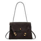 Vintage Distressed Flap Shoulder Bag
