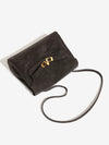 Vintage Distressed Flap Shoulder Bag