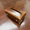 Luxury Hand‑Crafted Leather Tissue Box Holder for Desktop & Car Use