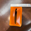 Luxury Hand‑Crafted Leather Tissue Box Holder for Desktop & Car Use