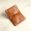 Vintage Leather Passport Holder