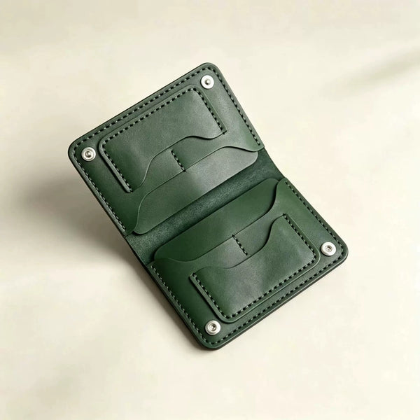 Vintage Leather Passport Holder
