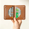 Vintage Leather Passport Holder