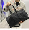 Woven Texture Large Capacity Travel Duffel Bag