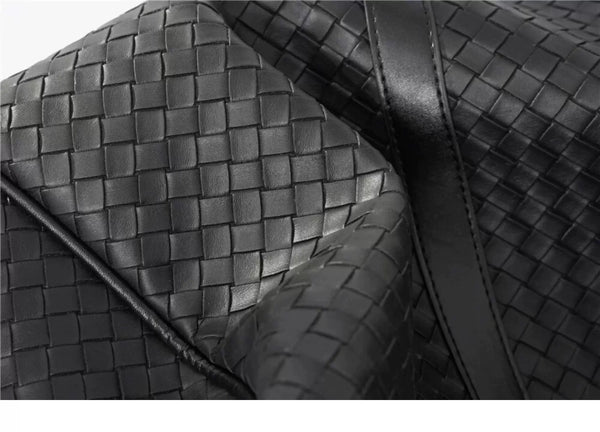 Woven Texture Large Capacity Travel Duffel Bag