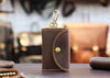 Crazy Horse Leather Multi-Functional Key Pouch