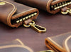 Crazy Horse Leather Multi-Functional Key Pouch