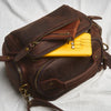 Crazy Horse Leather Camera Bag