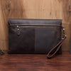 Men's Crazy Horse Leather Business Clutch Bag