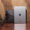 Men's Crazy Horse Leather Business Clutch Bag