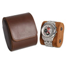 Vintage Leather Watch Roll
