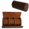 Vintage Leather Watch Roll