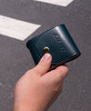 Handcrafted Leather Cash Wrap Wallet - Slim, Minimal, Essential