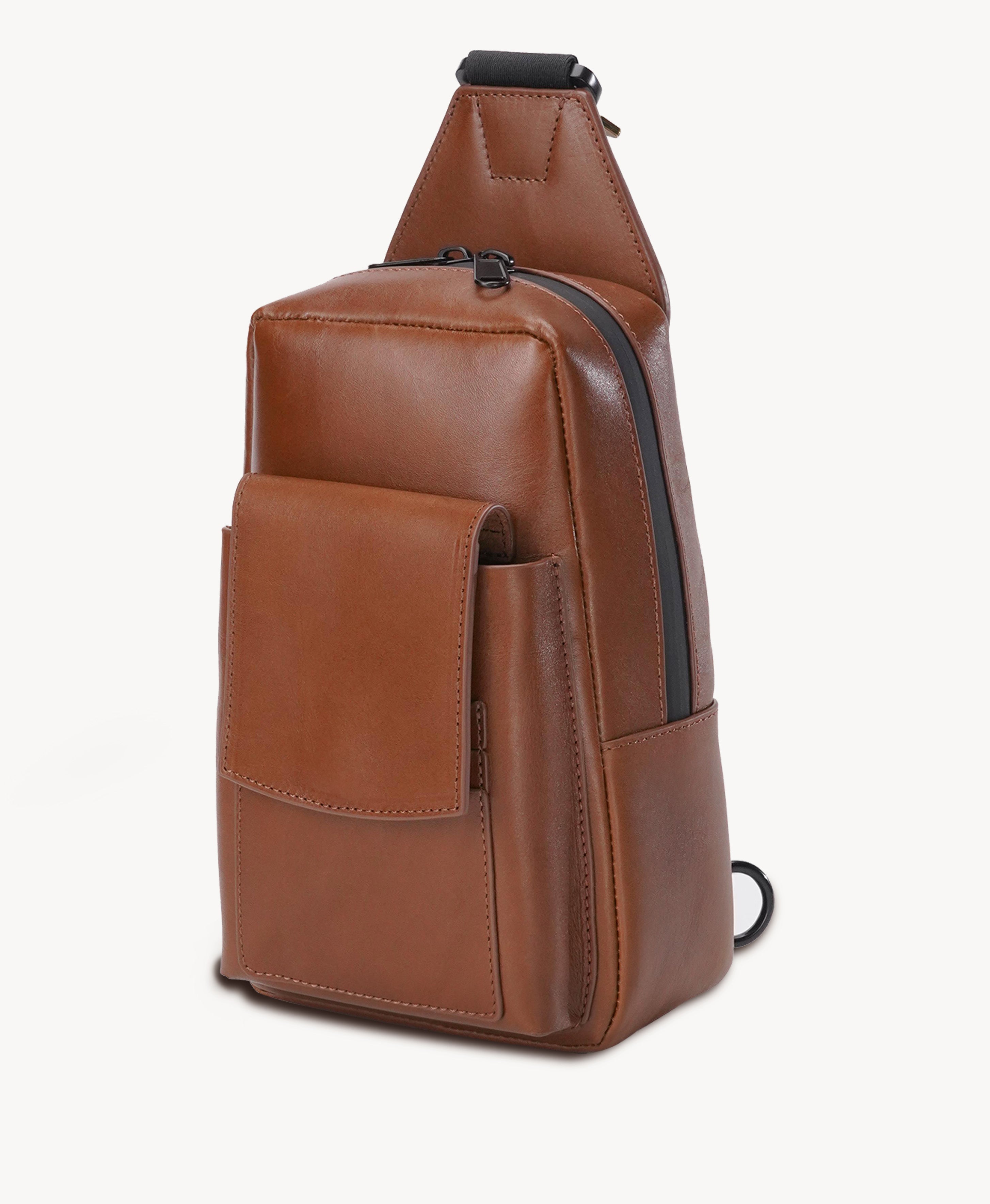 Vintage American Leather Motorcycle Chest Pack