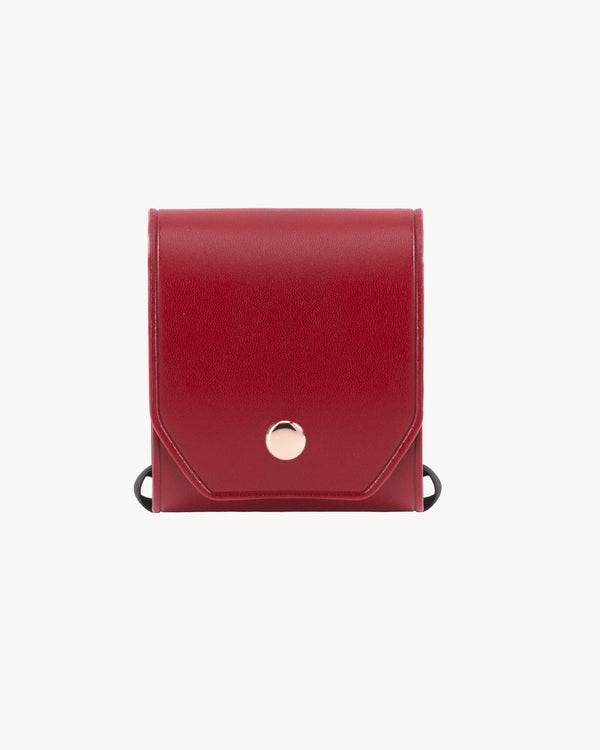 Handcrafted Leather Cash Wrap Wallet - Slim, Minimal, Essential