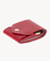 Slim Leather Wallet with Pen Slot – Handcrafted Full-Grain EDC Wallet