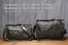 Vintage Top Grain Leather Men's Crossbody Messenger Bag
