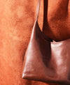 Soft Genuine Leather Hobo Tote Bag - Large Shoulder Bag