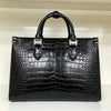 Luxury Croc-Embossed Tote Handbag