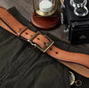 Premium Waxed Genuine Leather Belt | Heritage Brass Buckle