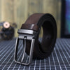 Vintage Full-Grain Leather Belt | Classic Pin Buckle