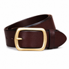 Men's Full-Grain Leather Pin Buckle Belt