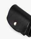 Handmade Full-Grain Saddle Leather Trifold Wallet - Black
