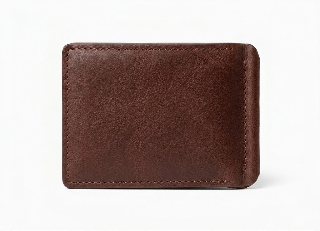 Slim Innovative Bifold Leather Card Wallet