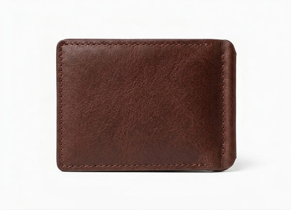 Slim Innovative Bifold Leather Card Wallet