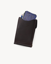Full-Grain Crazy Horse Leather Money Clip Wallet