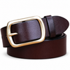 Men's Full-Grain Leather Pin Buckle Belt