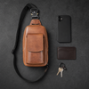 Vintage American Leather Motorcycle Chest Pack