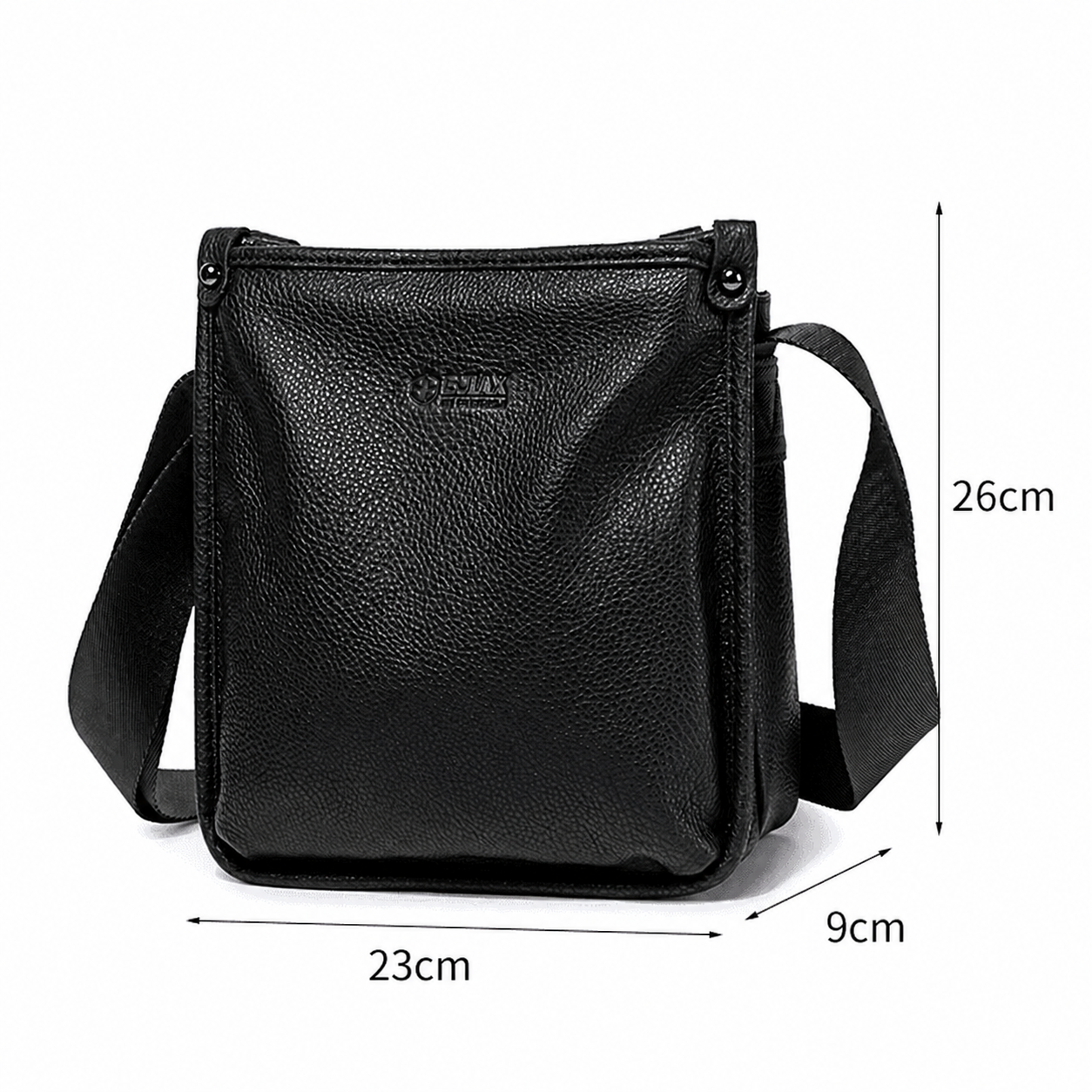 Bolso mensajero de cuero de primera calidad