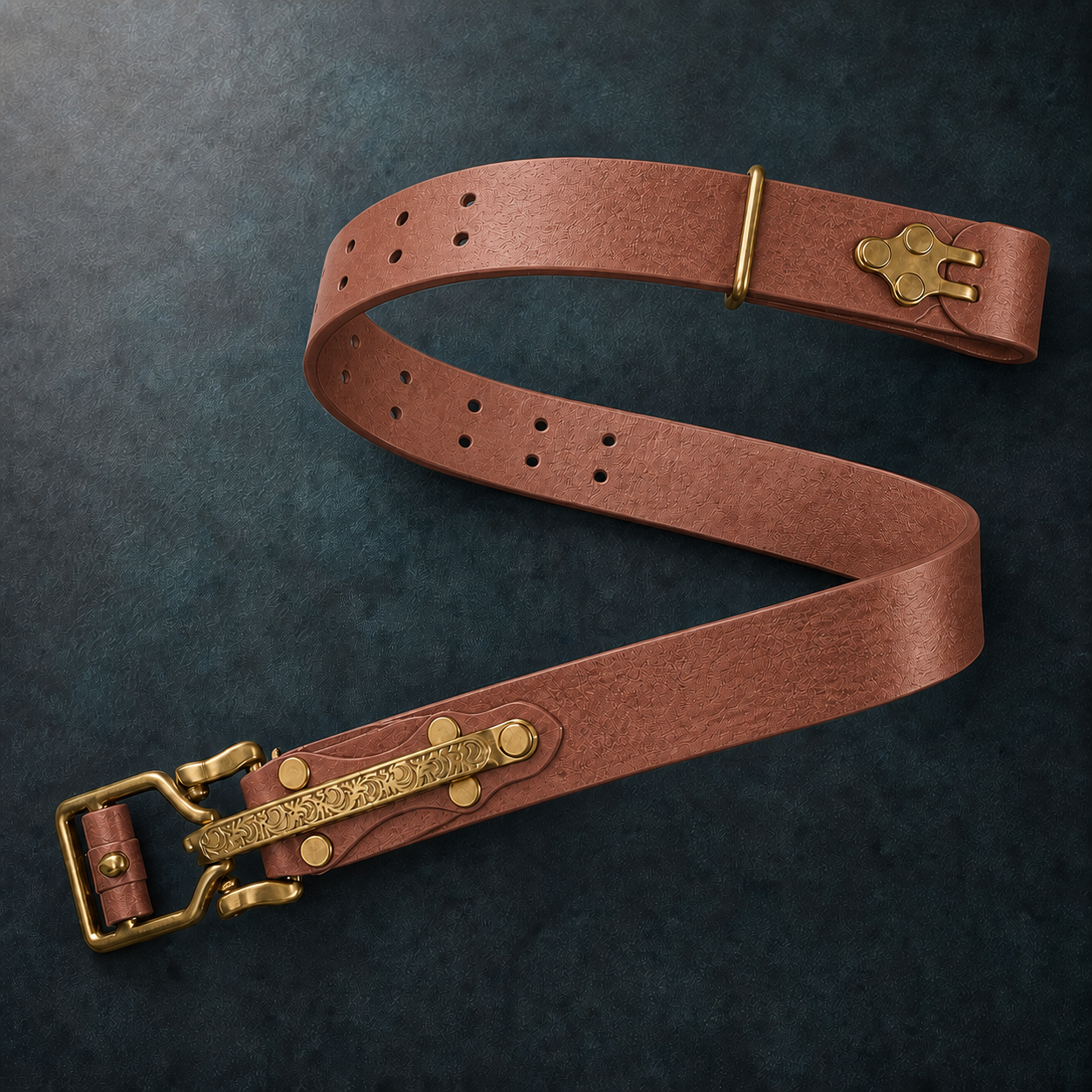 Handmade Littleton Cavalry Mens Leather Belt Man Outfit Belt